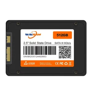 SSD Walram 512GB SATA III Leitura 554MB/s Gravação 498MB/s